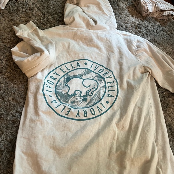 Ivory Ella hoodie - Picture 2 of 2